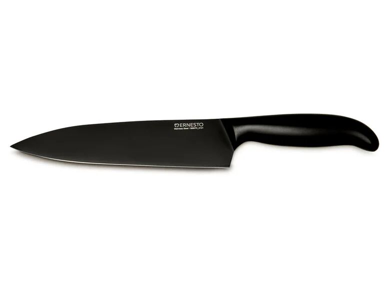 ERNESTO® Kuchynský nôž, čierny (kuchynský nôž )