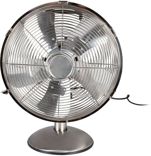 SILVERCREST® Stolový ventilátor STVM 30 B1, Ø 30 cm (nikel)