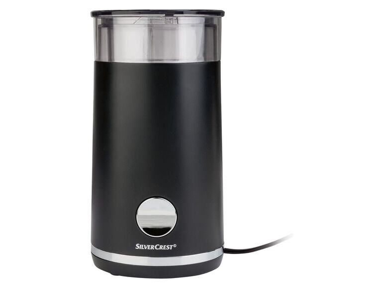 SILVERCREST® Elektrický mlynček na kávu SKMS 150 A1 (čierna)