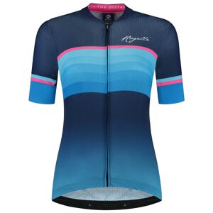 Rogelli impress ii dámsky cyklistický dres, modro-ružová - Veľkosť: 2XL