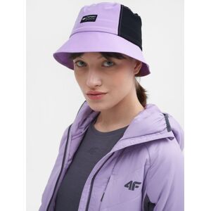 4F Dámsky klobúk typu bucket hat s filtrom UV fialová S