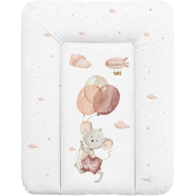 CEBA BABY Podložka prebaľovacia mäkká (50x70) Basic Mouse CEBA BABY Podložka prebaľovacia mäkká (50x70) Basic Mouse