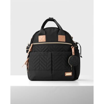 SKIP HOP Taška prebaľovacia/batoh 6v1 Suite Set Black SKIP HOP Taška prebaľovacia/batoh 6v1 Suite Set Black