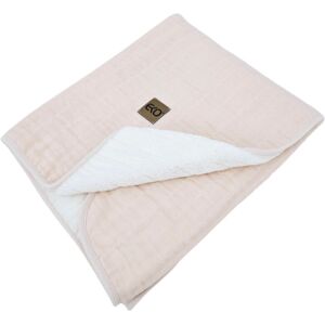 EKO Deka mušelínová s kožušinou Rose pink 75x90 cm EKO Deka mušelínová s kožušinou Rose pink 75x90 cm