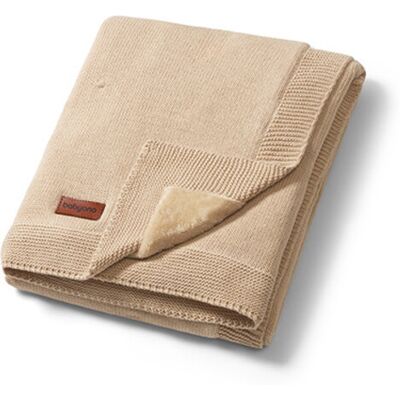 BABYONO Deka z prírodnej bavlny 75 × 100 cm light beige 0m+ BABYONO Deka z prírodnej bavlny 75 × 100 cm light beige 0m+