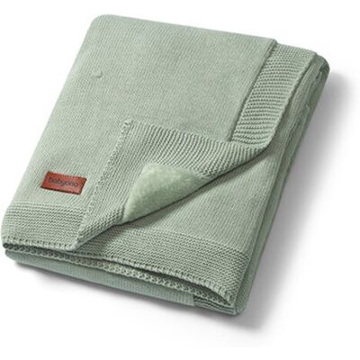 BABYONO Deka z prírodnej bavlny 75 × 100 cm sage 0m+ BABYONO Deka z prírodnej bavlny 75 × 100 cm sage 0m+