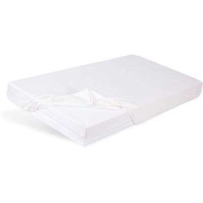 BABYMATEX Plachta napínacia bambusová 60x120cm biela BABYMATEX Plachta napínacia bambusová 60x120cm biela