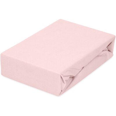 BABYMATEX Plachta nepromokavá napínacia Jersey 60x120cm ružová BABYMATEX Plachta nepromokavá napínacia Jersey 60x120cm ružová