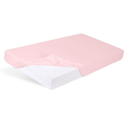BABYMATEX Plachta napínacia Jersey 60x120cm staroružová BABYMATEX Plachta napínacia Jersey 60x120cm staroružová