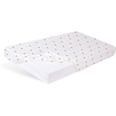 BABYMATEX Plachta napínacia Jersey 60x120cm Medvedík BABYMATEX Plachta napínacia Jersey 60x120cm Medvedík