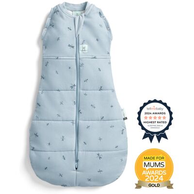 ERGOPOUCH Zavinovačka a vak na spaní 2v1 Cocoon Dragonflies 0-3m, 3-6kg, 2,5tog ERGOPOUCH Zavinovačka a vak na spaní 2v1 Cocoon Dragonflies 0-3m, 3-6kg, 2,5tog
