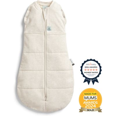 ERGOPOUCH Zavinovačka a vak na spaní 2v1 Cocoon Oatmeal Marle 3-6 m, 6-8 kg, 2,5 tog ERGOPOUCH Zavinovačka a vak na spaní 2v1 Cocoon Oatmeal Marle 3-6 m, 6-8 kg, 2,5 tog