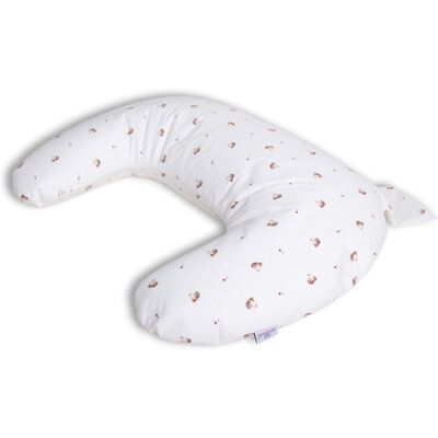 BABYMATEX Vankúš na dojčenie polohovací miniRelax Jersey 150cm Medvedík BABYMATEX Vankúš na dojčenie polohovací miniRelax Jersey 150cm Medvedík