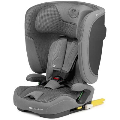 KINDERKRAFT Autosedačka Fix2Go i-Size 76-150 cm Grey KINDERKRAFT Autosedačka Fix2Go i-Size 76-150 cm Grey