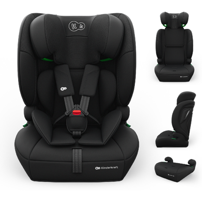 KINDERKRAFT Autosedačka Comfort Up 2 Plus i-Size (76-150 cm) Black KINDERKRAFT Autosedačka Comfort Up 2 Plus i-Size (76-150 cm) Black