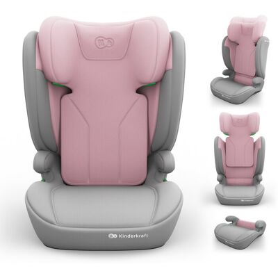 KINDERKRAFT Autosedačka i-Spark 2 Plus i-Size (100-150 cm) Pink KINDERKRAFT Autosedačka i-Spark 2 Plus i-Size (100-150 cm) Pink