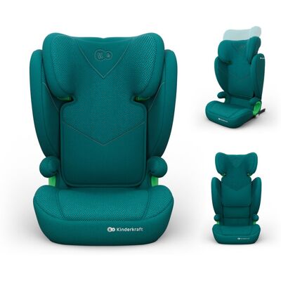 KINDERKRAFT Autosedačka Junior Fix 2 Plus (100-150 cm) Green KINDERKRAFT Autosedačka Junior Fix 2 Plus (100-150 cm) Green
