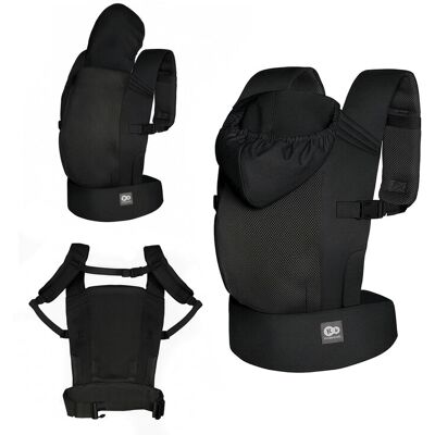 KINDERKRAFT Nosič detský CarryBee Black KINDERKRAFT Nosič detský CarryBee Black