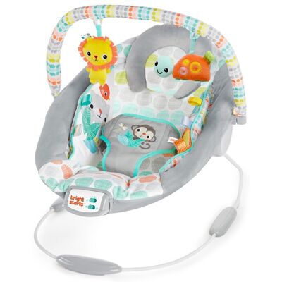 BRIGHT STARTS Lehátko vibrujúce s melódiou Whimsical Wild 0m+, do 9 kg, 2019 BRIGHT STARTS Lehátko vibrujúce s melódiou Whimsical Wild 0m+, do 9 kg, 2019