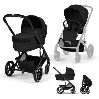 CYBEX Kočík kombinovaný Balios S Lux & Balios Fold Cot Moon Black Gold CYBEX Kočík kombinovaný Balios S Lux & Balios Fold Cot Moon Black Gold