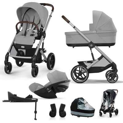 CYBEX SET Kočík 4v1 Balios S Lux Silver Stone Grey Gold 2024 s autosedačkou a doplnkami CYBEX SET Kočík 4v1 Balios S Lux Silver Stone Grey Gold 2024 s autosedačkou a doplnkami