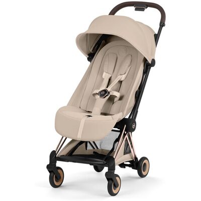 CYBEX Golfový kočík Coya Style Collection Cozy Beige (Rosegold Frame) 2026 Platinum CYBEX Golfový kočík Coya Style Collection Cozy Beige (Rosegold Frame) 2026 Platinum