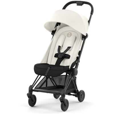 CYBEX Kočík golfový Coya Matt Black Off White Platinum CYBEX Kočík golfový Coya Matt Black Off White Platinum