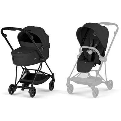 CYBEX Kombinovaný kočík Mios Comfort Sepia Black (Matt Black Frame) 2026 Platinum CYBEX Kombinovaný kočík Mios Comfort Sepia Black (Matt Black Frame) 2026 Platinum