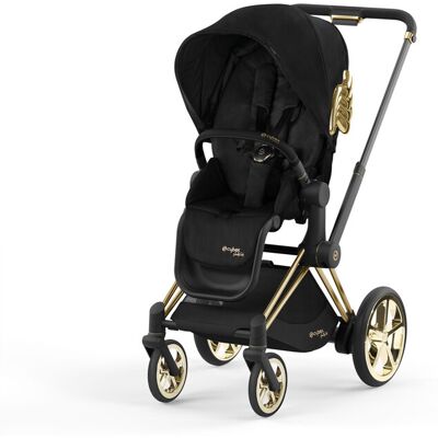 CYBEX Kočík športový e-Priam Wings black Platinum CYBEX Kočík športový e-Priam Wings black Platinum
