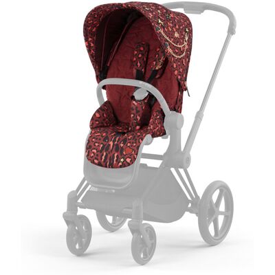 CYBEX Priam Seat Pack Rockstar Red 4.0 Platinum CYBEX Priam Seat Pack Rockstar Red 4.0 Platinum