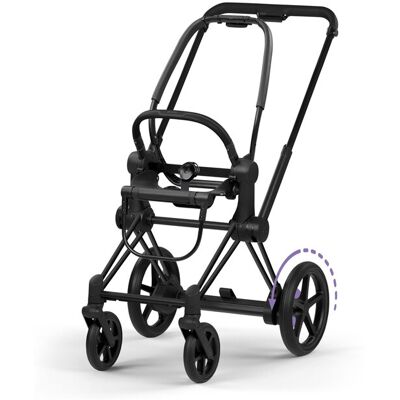 CYBEX Podvozok ePriam 5.0 Style Colection Matt Black 2026 Platinum CYBEX Podvozok ePriam 5.0 Style Colection Matt Black 2026 Platinum