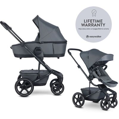 EASYWALKER Kočík kombinovaný Harvey⁵ Premium 2v1 Mineral Grey LITE RWS EASYWALKER Kočík kombinovaný Harvey⁵ Premium 2v1 Mineral Grey LITE RWS