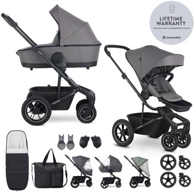 EASYWALKER Kočík kombinovaný Harvey⁵ Pebble Grey XXL AIR EASYWALKER Kočík kombinovaný Harvey⁵ Pebble Grey XXL AIR