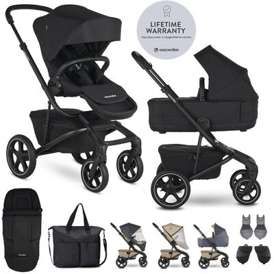 EASYWALKER SET XXL kočík kombinovaný Jimmey Pepper Black s príslušenstvom,EASYWALKER Kočík kombinovaný Jimmey Pepper Black XXL RWS EASYWALKER SET XXL kočík kombinovaný Jimmey Pepper Black s príslušenstvom,EASYWALKER Kočík kombinovaný Jimmey Pepper Black XXL RWS