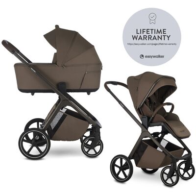 EASYWALKER Kočík kombinovaný Zoey Go Chestnut Brown EASYWALKER Kočík kombinovaný Zoey Go Chestnut Brown