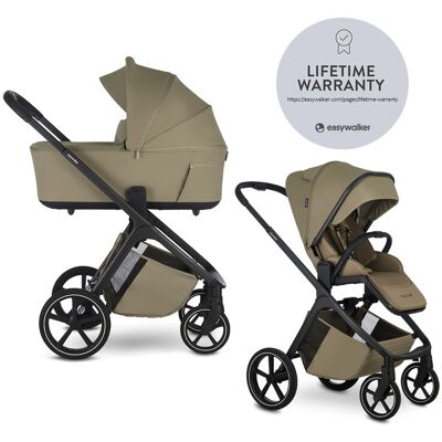 EASYWALKER Kočík kombinovaný Zoey Go Moss Green EASYWALKER Kočík kombinovaný Zoey Go Moss Green