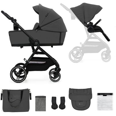 KINDERKRAFT SELECT Kočík kombinovaný Yoxi 2v1 Moonlight Grey KINDERKRAFT SELECT Kočík kombinovaný Yoxi 2v1 Moonlight Grey