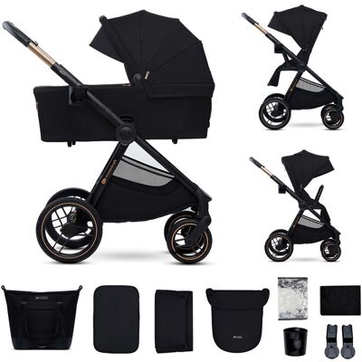 KINDERKRAFT Kočík kombinovaný Nea 2 2v1 Midnigth Black KINDERKRAFT Kočík kombinovaný Nea 2 2v1 Midnigth Black