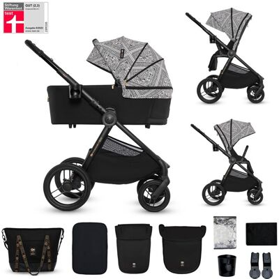 KINDERKRAFT Kočík kombinovaný Nea 2 2v1 Lunar Black Bizuu KINDERKRAFT Kočík kombinovaný Nea 2 2v1 Lunar Black Bizuu