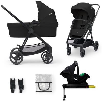 KINDERKRAFT Kočík kombinovaný 4v1 Newly Classic Black + Mink PRO KINDERKRAFT Kočík kombinovaný 4v1 Newly Classic Black + Mink PRO