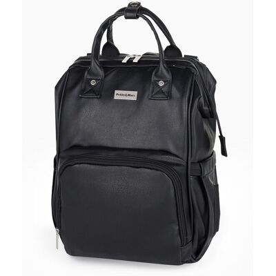 PETITE&MARS Batoh prebaľovací na kočík Jasper Absolute Black PETITE&MARS Batoh prebaľovací na kočík Jasper Absolute Black