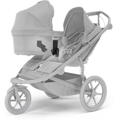 THULE Adaptéry na vaničku k súrodeneckému kočíku Urban Glide 3 double THULE Adaptéry na vaničku k súrodeneckému kočíku Urban Glide 3 double