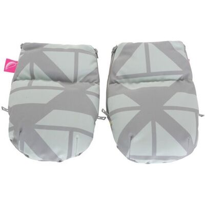 MOTHERHOOD Rukavice na kočík Softshell Boats Mint 1 pár MOTHERHOOD Rukavice na kočík Softshell Boats Mint 1 pár