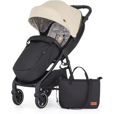 PETITE&MARS Kočík športový Royal3 Black Sahara Beige PETITE&MARS Kočík športový Royal3 Black Sahara Beige