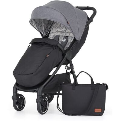 PETITE&MARS Kočík športový Royal3 Black Ultimate Grey PETITE&MARS Kočík športový Royal3 Black Ultimate Grey