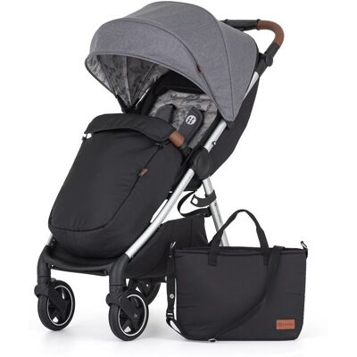 PETITE&MARS Kočík športový Royal3 Silver Ultimate Grey PETITE&MARS Kočík športový Royal3 Silver Ultimate Grey