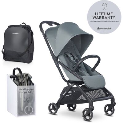 EASYWALKER Kočík športový Rockey S Smooth Grey EASYWALKER Kočík športový Rockey S Smooth Grey