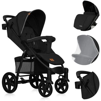 LIONELO Kočík športový Annet Plus Black Carbon LIONELO Kočík športový Annet Plus Black Carbon