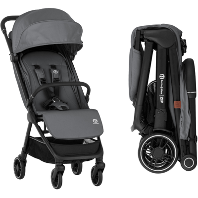 PETITE&MARS Kočík športový Zip Smoky Anthracite PETITE&MARS Kočík športový Zip Smoky Anthracite