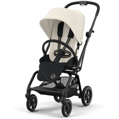 CYBEX Kočík športový Eezy S Twist+ 2 BLK Canvas White Gold CYBEX Kočík športový Eezy S Twist+ 2 BLK Canvas White Gold